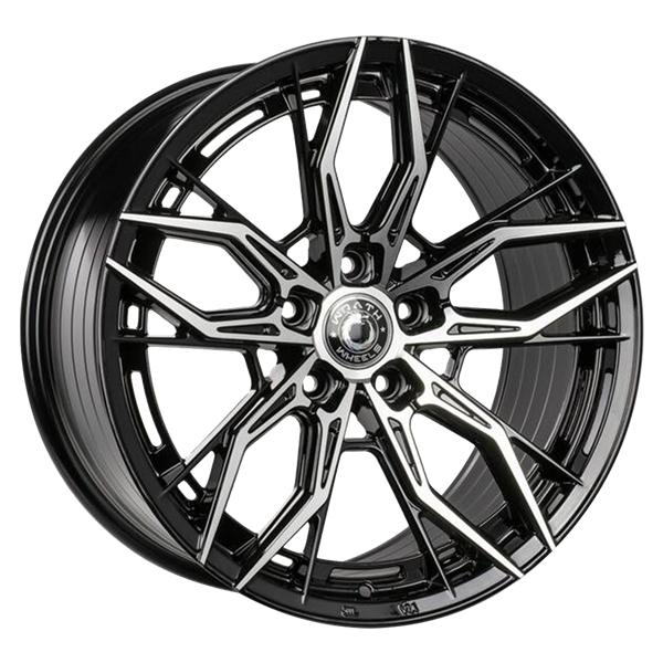 WRATH WHEELS WF-15 Black Polished 8,00x18 5x120,00 ET35,00