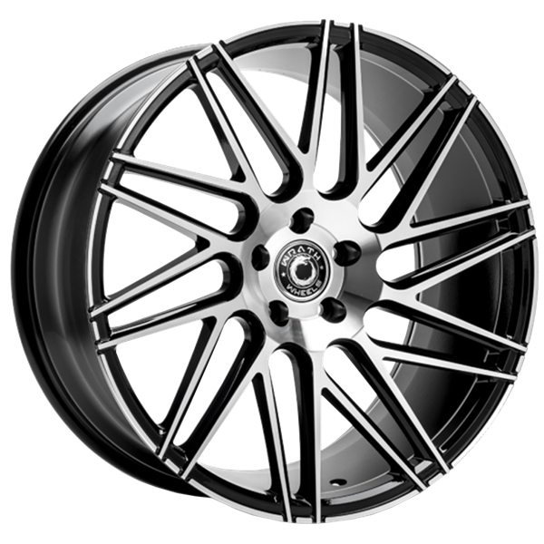 WRATH WHEELS WF-4 Black Polished 10,00x20 5x120,00 ET42,00