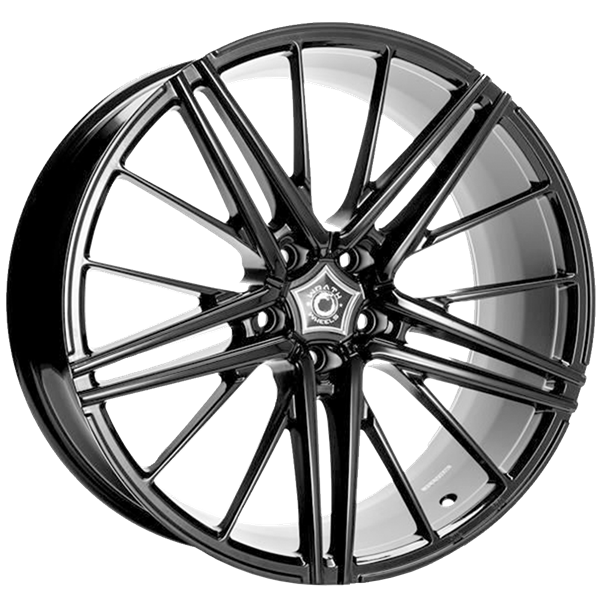 WRATH WHEELS WF-5 Black Gloss 8,50x20 5x120,00 ET35,00