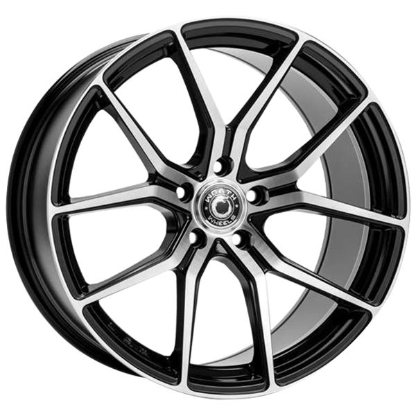 WRATH WHEELS WF-7 Black Polished 8,50x19 5x120,00 ET35,00