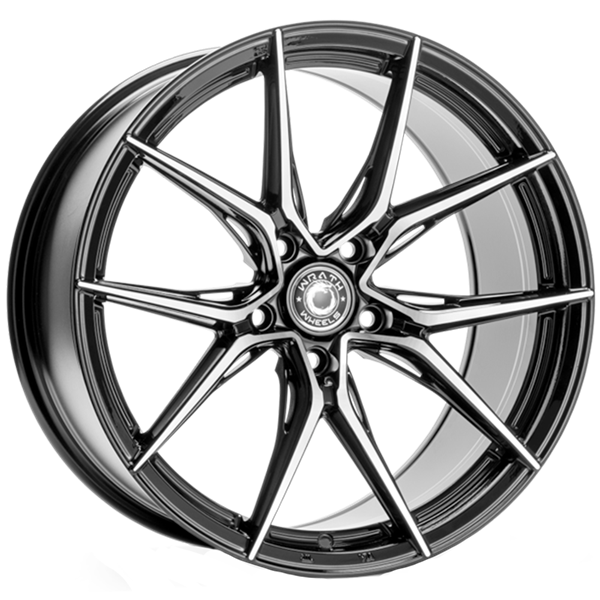 WRATH WHEELS WFX Black Polished 8,50x19 5x120,00 ET35,00