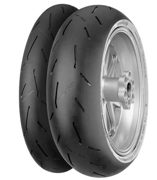 Continental ContiRaceAttack 2 120/70ZR17 58 W Przód TL M/C Medium