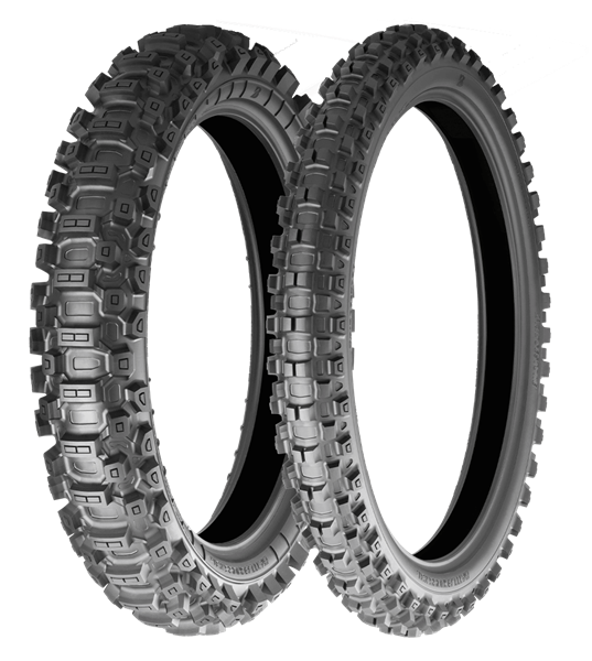 Bridgestone Battlecross X31 90/100-21 57 M TT CASTLE BLOCK, COOLING FIN