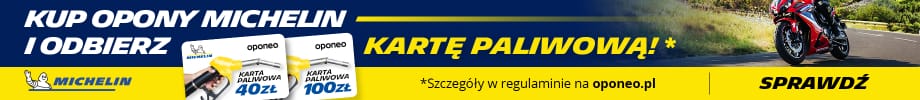 Kup komplet opon Michelin i odbierz bon paliwowy!