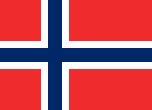 flaga norwegia