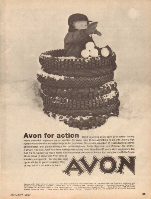 reklama opon Avon