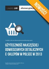 Raport Użyteczność sklepów internetowych w Polsce w 2013 roku