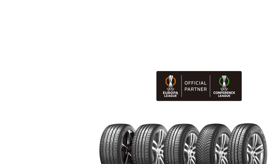 Kup komplet opon letnich i całorocznych marki Laufenn, odpowiedz na pytanie konkursowe by wziąć udział w konkursie o bilety na finał Ligi Konferencji UEFA! Wejdź na stronę i dowiedz się więcej o konkursie!