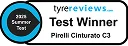 tyre reviews badge
