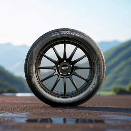 Opona Pirelli Scorpion All Season 3 na górskim tle