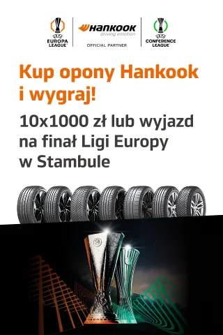 Kup komplet opon letnich lub całorocznych Hankook i weź udział w konkursie. Wejdź na stronę i dowiedz się więcej o promocji!