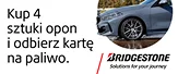 Kup komplet opon całorocznych Turanza All Season 6 lub letnich Turanza 6 marki Bridgestone i otrzymaj kartę paliwową oraz skorzystaj z rat 10 x 0%! Wejdź na stronę i dowiedz się więcej o promocji!