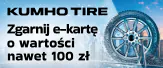 Kup komplet opon zimowych lub całorocznych Kumho, otrzymaj e-kartę motele.net. Wejdź na stronę i dowiedz się więcej o promocji!