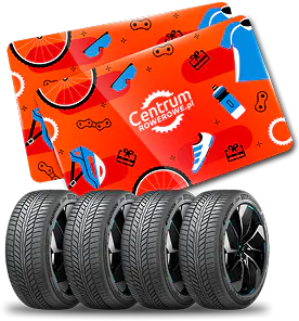E-karta CentrumRowerowe.pl za zakup opon Hankook