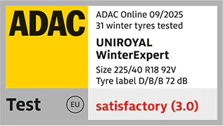 Nagroda Auto ADAC dla Uniroyal WinterExpert