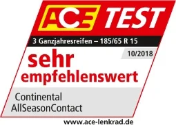 Logo testu ACE 2018