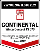 Auto Bild - zwycięzca testu 2021