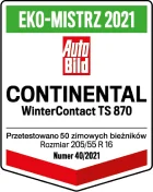 Auto Bild - Eko-mistrz 2021