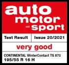 Auto Motor Sport - wynik testu bardzo dobry