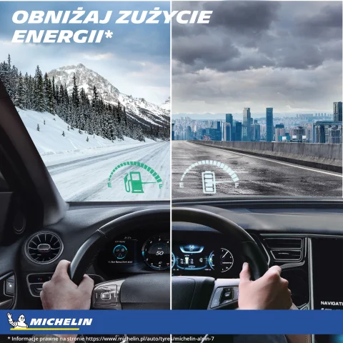 Niższe zużycie energii, oszczędność paliwa