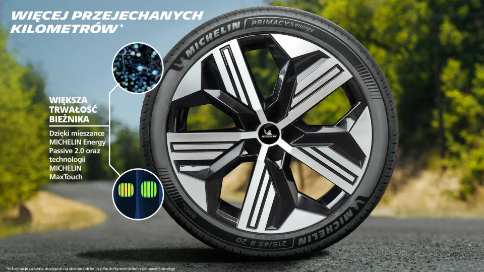 Więcej przejechanych kilometrów