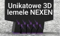 Unikatowe lamele 3D Nexen