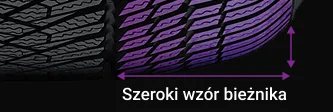Szeroki wzór bieżnika opony Winguard Sport 3