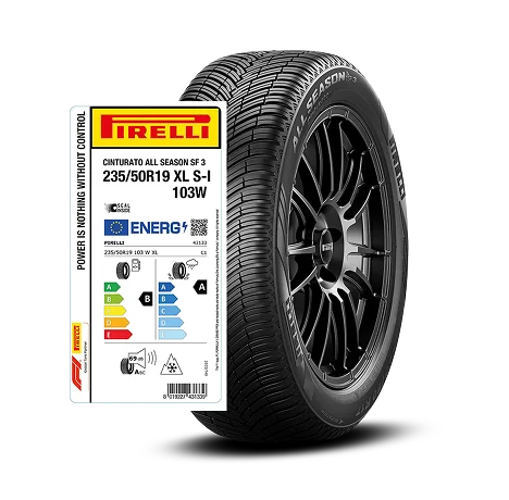 Etykieta ekologiczna opony Pirelli Cinturato All Season SF3