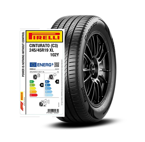Etykieta ekologiczna opony Pirelli Cinturato C3