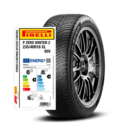 Opona Pirelli P Zero Winter 2 z etykietą