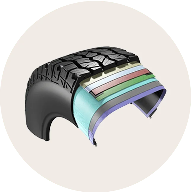 Trójwarstwowy karkas