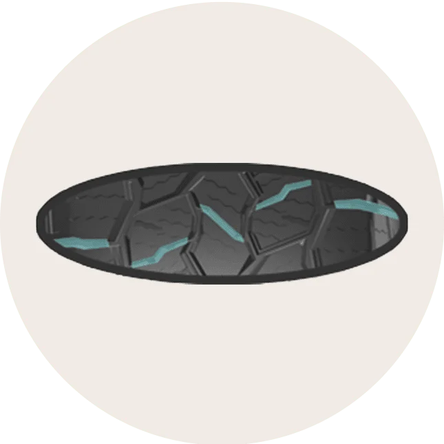 Bieżnik w jodełkę