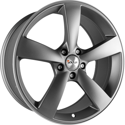 AVUS Racing AF10 - Anthracite polished 7,50x17 5x108,00 ET45,00