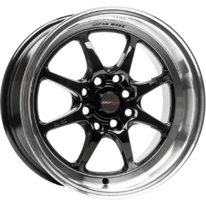 Japan Racing TF2 Black 7,50x15 4x100,00 / 4x108,00 ET30,00
