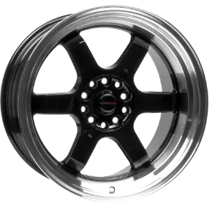 Japan Racing JR12 Black 7,50x15 4x100,00 / 4x114,30 ET26,00