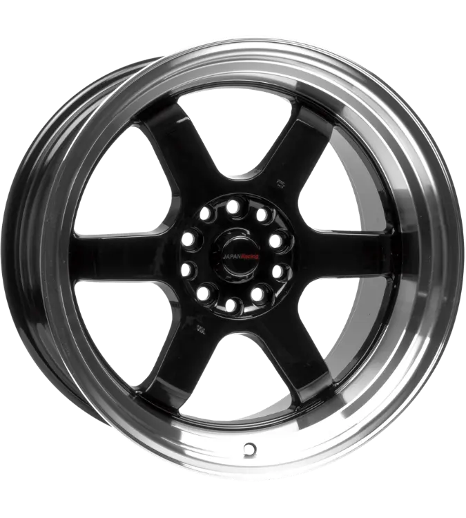 Japan Racing JR12 Black 7,50x15 4x100,00 / 4x108,00 ET26,00