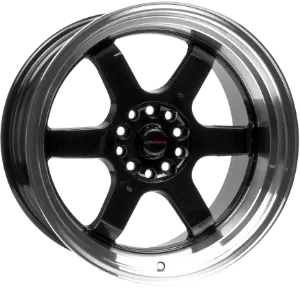 JR Wheels JR12 Black 8,00x16 4x100,00 / 4x114,30 ET15,00