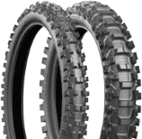 Zbliżenie bieżnika Bridgestone X20 70/100-19 42 M Przód TT NHS