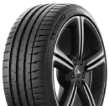 Zbliżenie bieżnika Michelin Pilot Sport 4 195/45 R17 81 W ZR, FSL