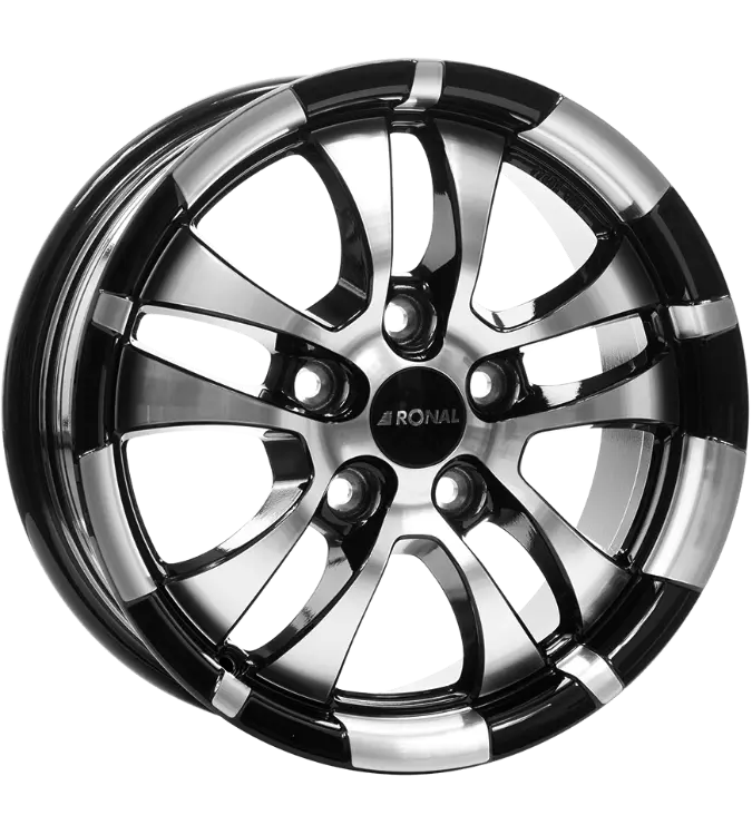 Ronal R59 Jetblack Diamond 7,50x18 5x114,30 ET50,00
