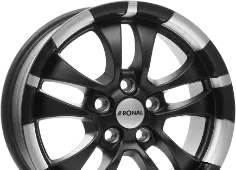 Ronal R59 Jetblack Matt Lip Diamond