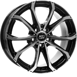 MSW 48 Black polished 8,50x20 5x114,30 ET35,00