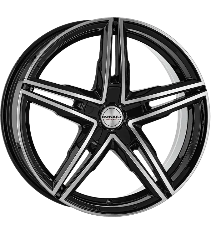 Borbet XRS black glossy 8,50x20 5x114,30 ET40,00