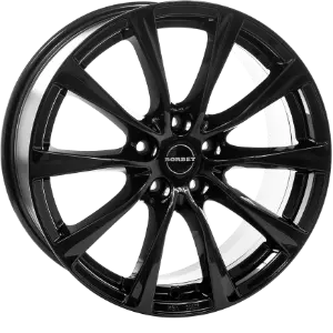 Borbet RE black glossy 7,00x16 5x114,30 ET40,00