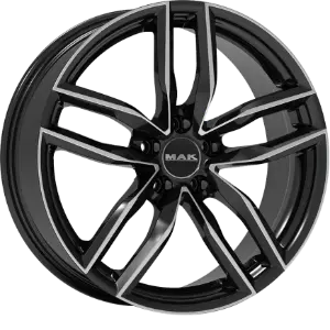 MAK Sarthe Black 8,00x18 5x112,00 ET42,00