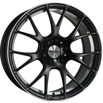 MONACO WHEELS Mirabeau Black 7,00x17 4x100,00 ET37,00
