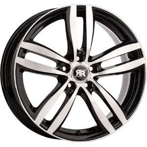Racer TARGET Black Polished 7,50x18 5x108,00 ET55,00