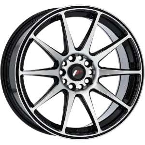 Japan Racing JR11 Black Machined 8,50x18 5x112,00 / 5x114,30 ET40,00
