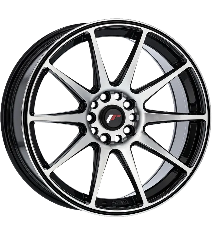 Japan Racing JR11 Black Machined 8,50x18 5x112,00 / 5x114,30 ET40,00