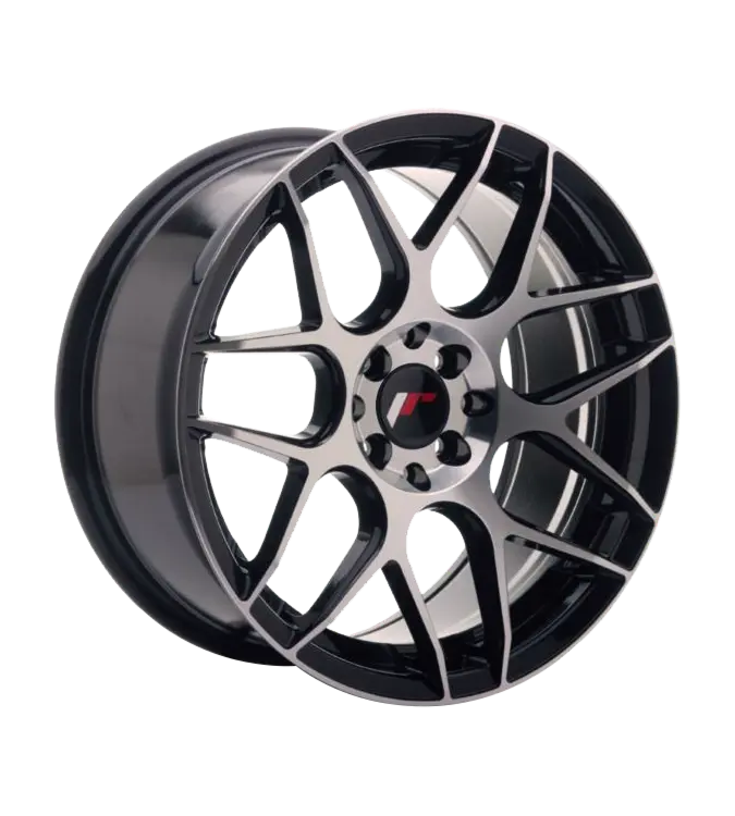 Japan Racing JR18 Black Machined 8,00x17 5x100,00 / 5x114,30 ET35,00